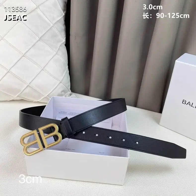 Balenciaga belt 30mmX90-125cm 8L09
